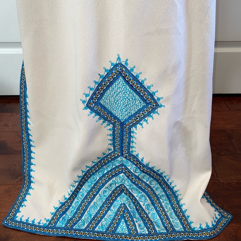 Vintage 60’s /70’s, handmade embroidered caftan kaftan - Picture 5 of 16